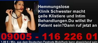 versaute Klinik Schwester